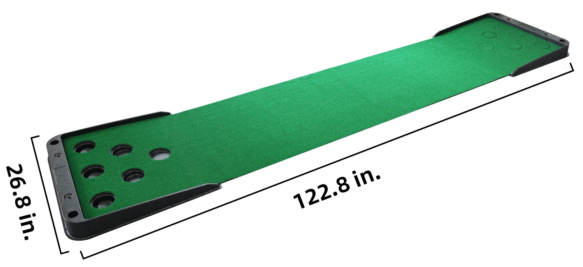 Fitvids Golf Pong Putting Game - Ultimate 2-on-2 Golf Putting Game for Parties and More, 6 Discs Included