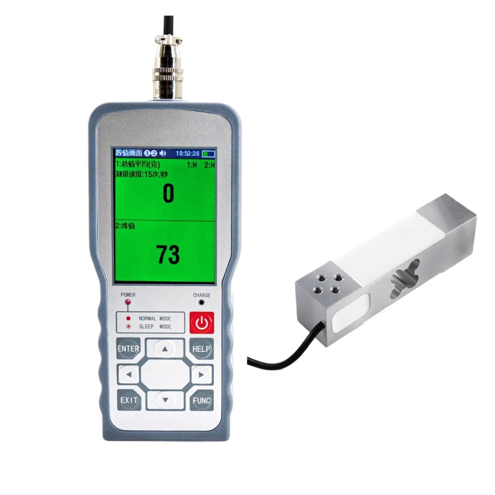 Dynamomètre de traction 200KG pour résoudre les erreurs de mesure de charge mécanique