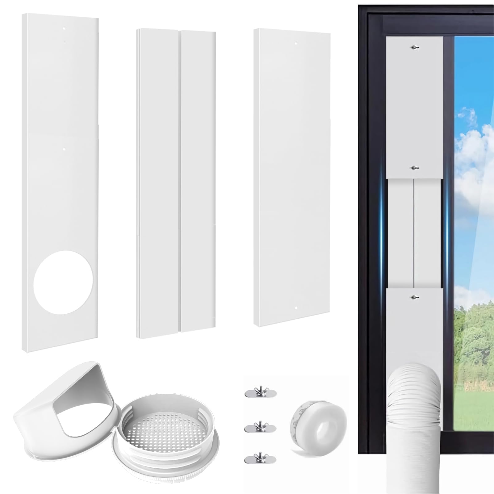 涼しさを守る！密閉性能に驚いた窓用ダクトパネルの魅力