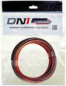 DNI P2X22-7 Cabo Paralelo para Som Flexível, 2 x 22 mm² x 7 m