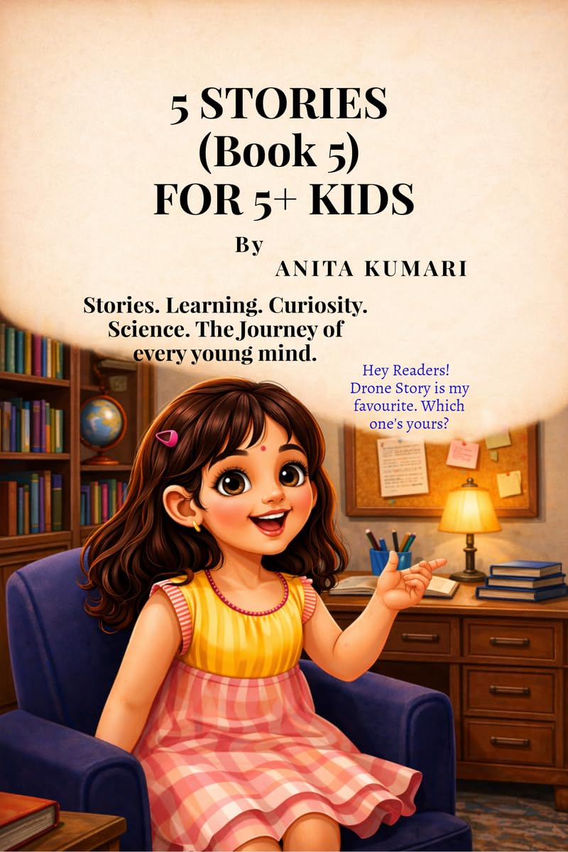 5 STORIES (Book 5) FOR 5+ KIDS: Stories. Learning. Curiosity. Science. The Journey of every young mind.