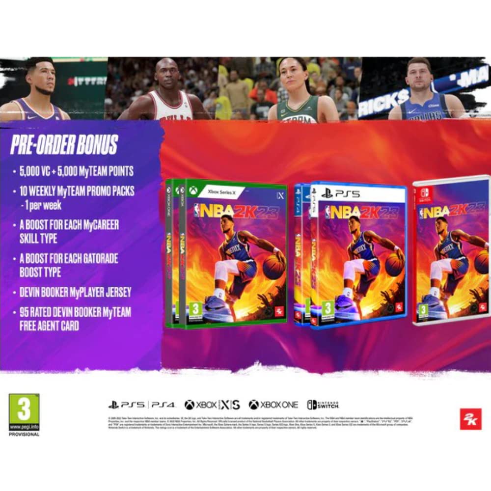 Amazon.com: NBA 2K23 (Switch) Import Region Free : Video Games