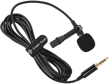 Lapel Microphone - Compact Lavalier Mic, Clip- Headset Mic Lapel Microphone | Multifunctional Voice Booster Speaker Lapel Mic Lightweight, Gam-140 Lapel for Training Seminar Broadcast