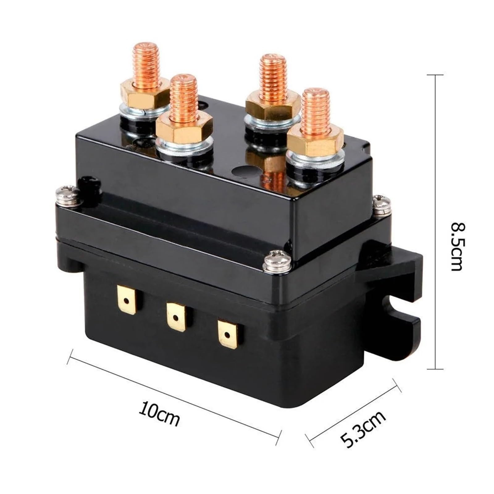 Interruttore per auto 12V 24V Verricello Solenoide Relè Controller 500A DC Interruttore 4WD 4x4 Barca ATV Controllo Compatibile con Bmw Benz Audi Peugeot Seat Lada Toyoa Sostituzione auto(24V)