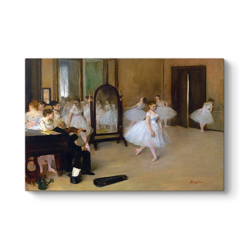 tabloshop Edgar Degas - Dans Sınıfı Kanvas Tablo 45 x 30