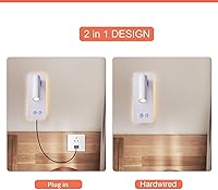 Vista 5 de Lámpara de Pared LED, Luz de Lectura de Cabecera, Enchufable, 3W, Aplique de Pared de Cabecero, Lámpara de Pared Ajustable con Interruptor