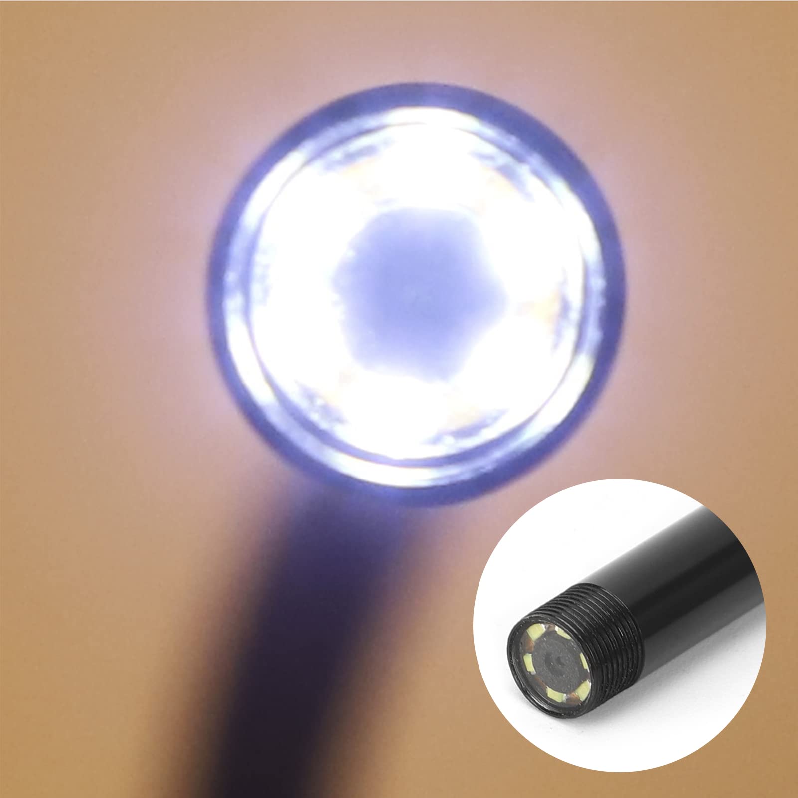 3 in 1 6-Led USB Endoscope Borescope Inspection Camera 1.5M For, Multifunctional Accessory For Home Use