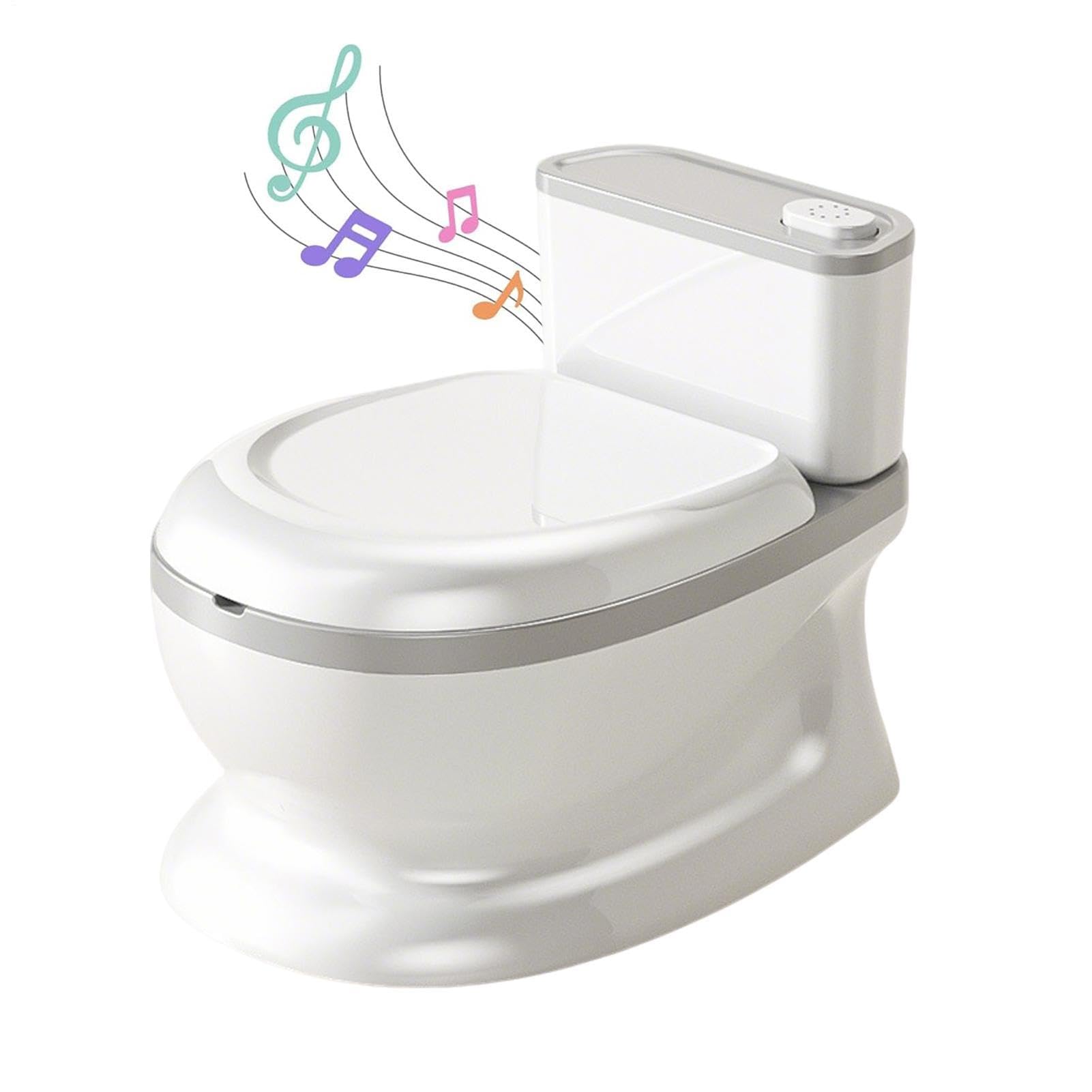 Inodoro De Entrenamiento Para Niños: Diseño De Cuenco Extraíble, Orinal Realista, De Soporte Cómodo Para La Práctica Temprana De Aprendizaje De Higiene | Solución Práctica De Baño Para Niños P — view 8