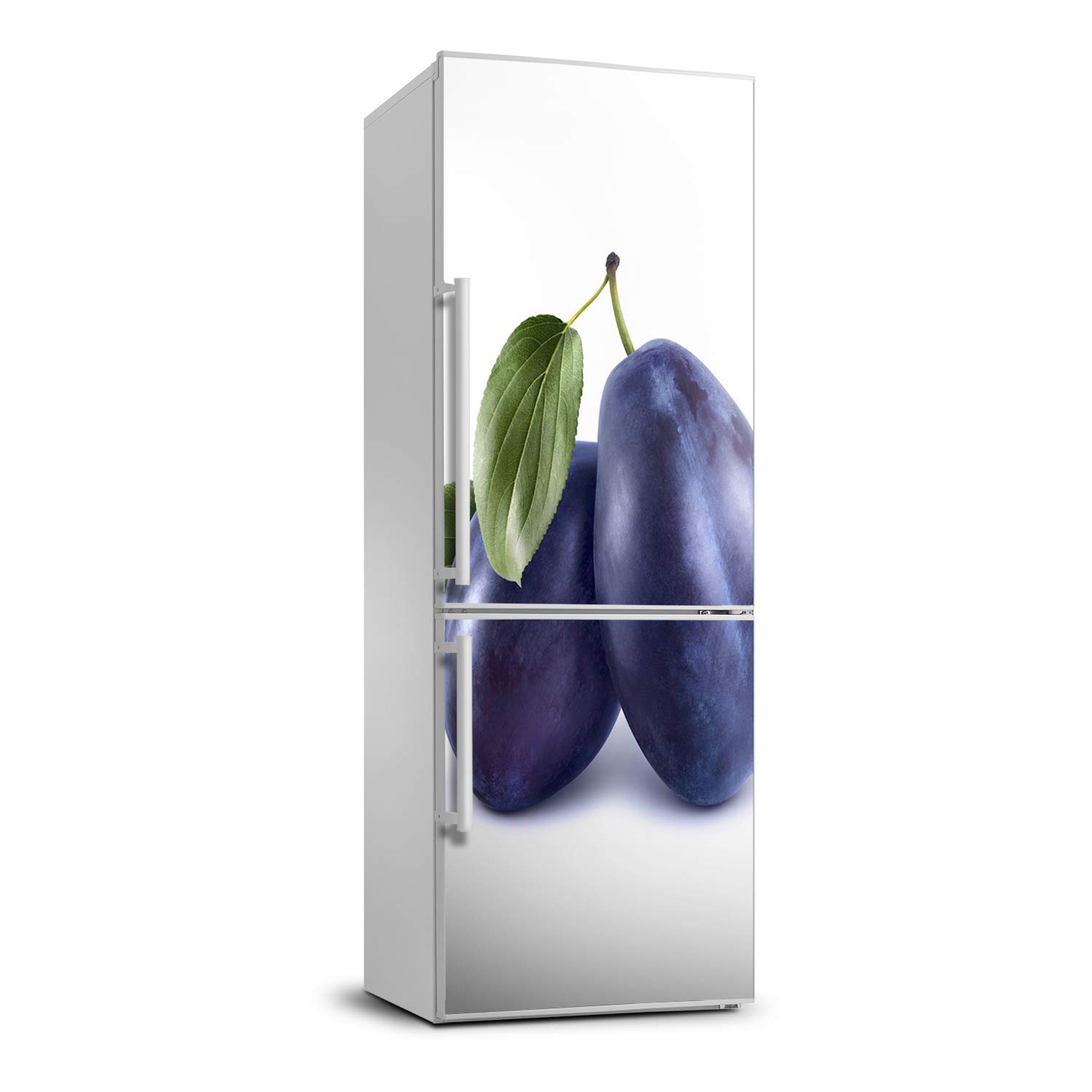 Decoración de sala de estar y cocina con vinilo lavable de frutas de gran formato