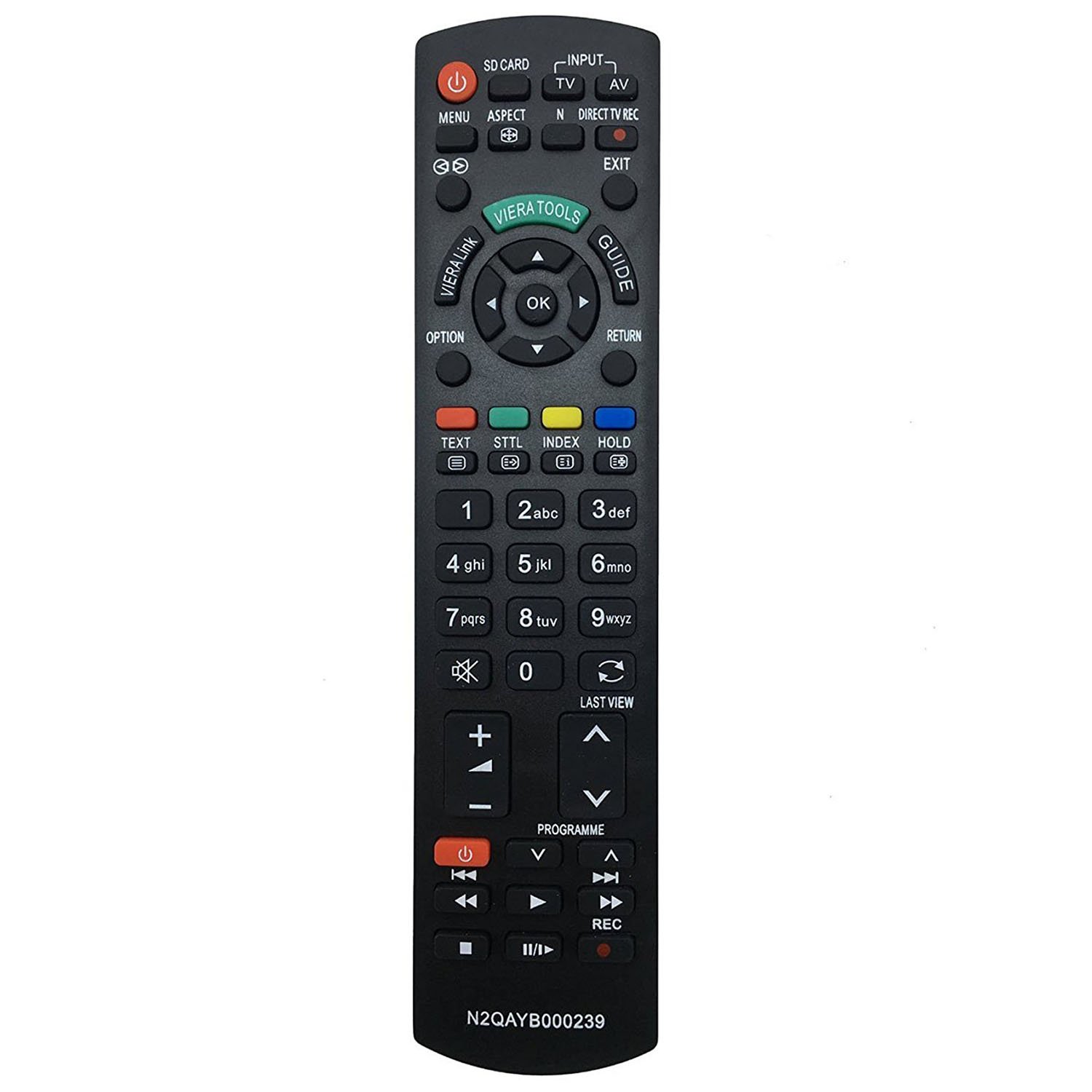 Replacement Remote Control For Panasonic TV Model N2QAYB000928 | Open Box New Condition 8 thumbnail image