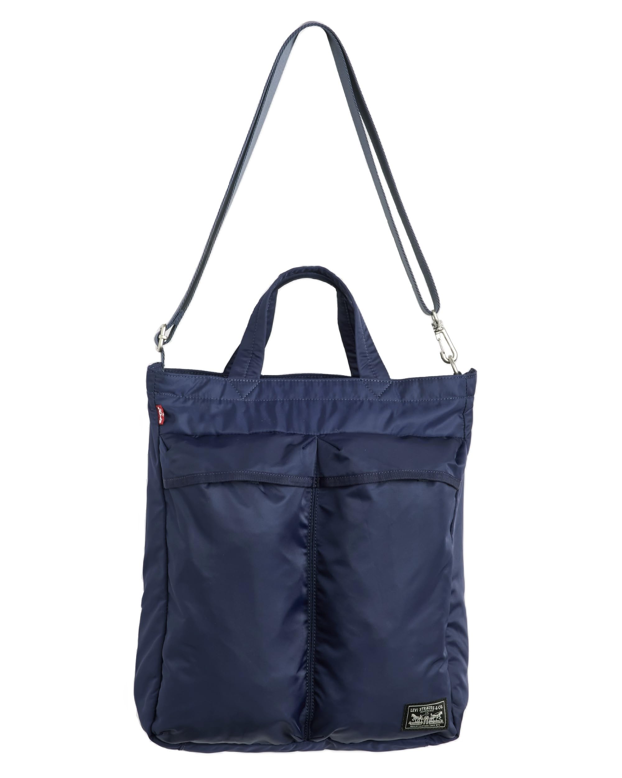 【未使用保管品】リーバイス キャンバス×レザー 2wayバッグ ブラック系 鞄 Amazon.co.jp: [リーバイス] バッグ MISSION BAY トートバッグ