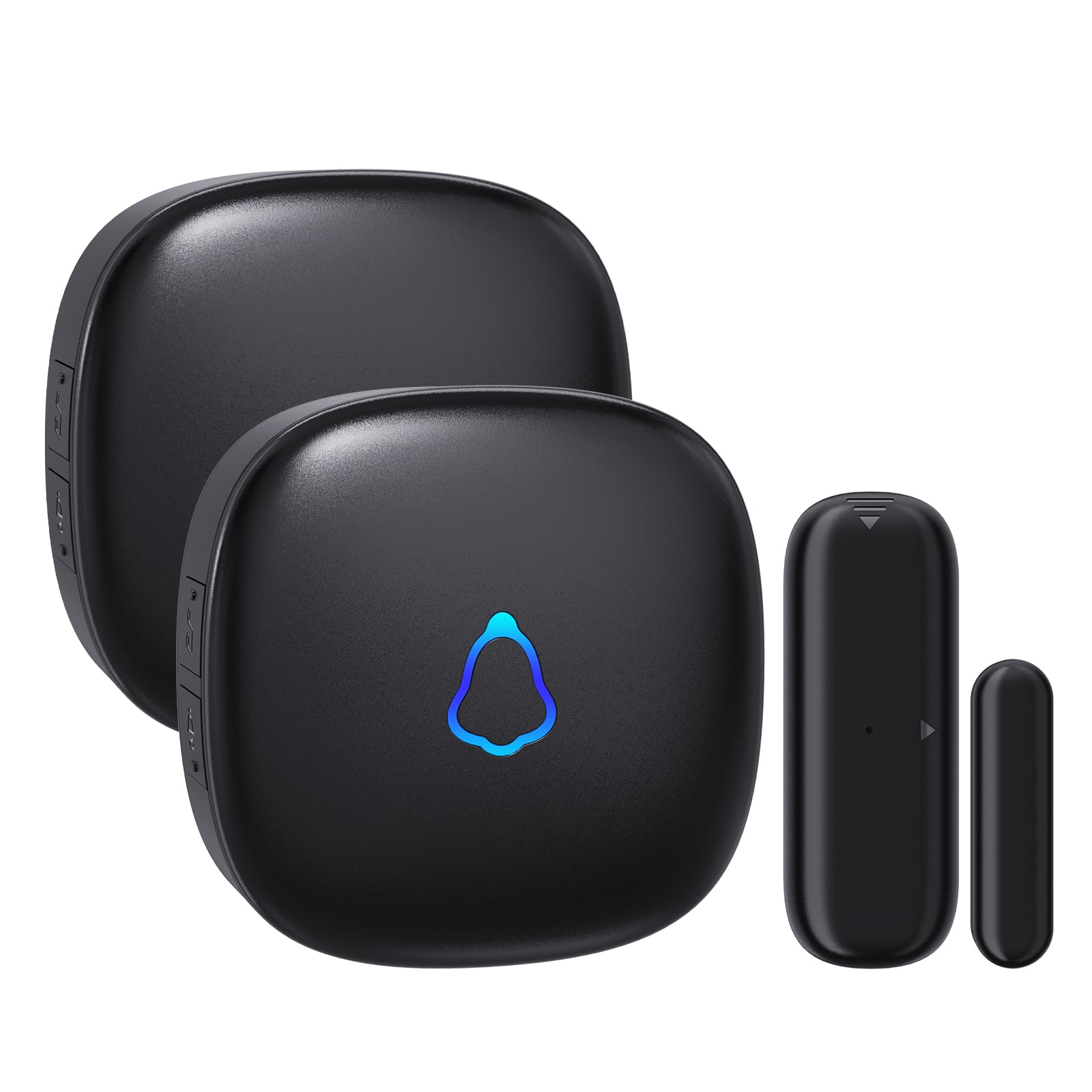 METAK Wireless Door Chime, Door Open Contact Sensor Alarm with 500