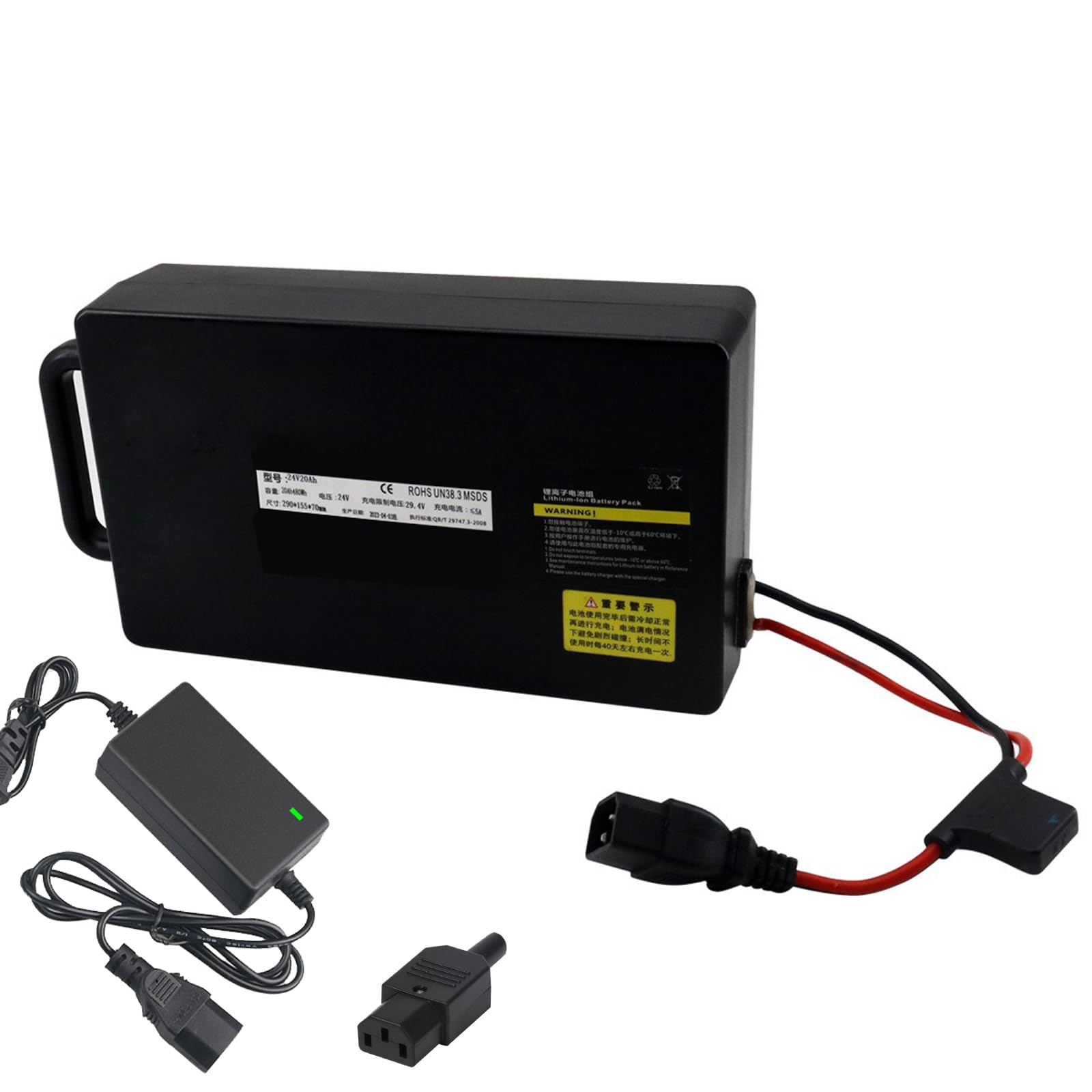 Batería 24 voltios Batería Herramientas agrícolas forestales Paquete baterías Litio 24V Cortacésped eléctrico Cortasetos Máquina recolectora té Herramientas jardín baterías