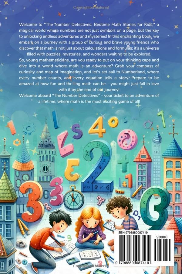 The Number Detectives: Bedtime Math Stories for Kids: Math Stories - Image 2
