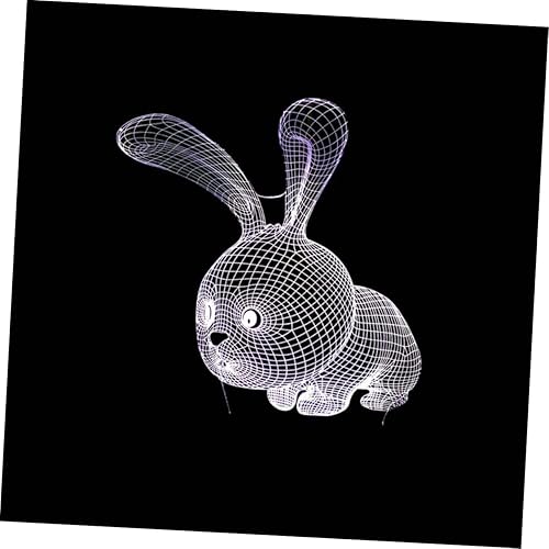 Miniatura 6 de Uonlytech Nightlights LED Night Light Bulbs Rabbit Night Light Bunny Night Lamp Bedroom Night Light Baby Night Light Decorate 3D LED LED Night Light