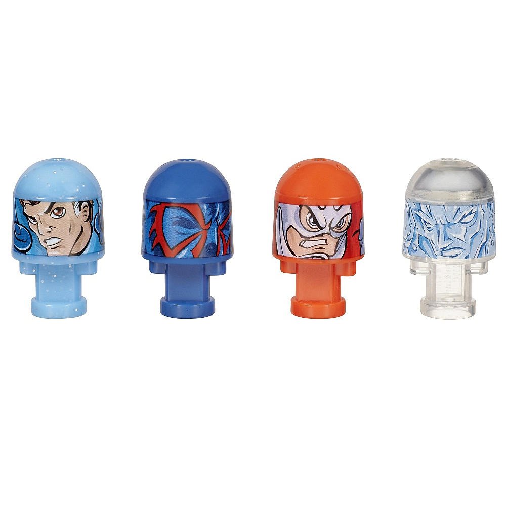 Hasbro Bonkazonks Marvel Series 1 4-pack Spider-man Toy Figure Set (4 Spider-man figures with variations) for Kids, Age 6+