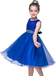 Sequined Flower Girls Party Pegant Dress