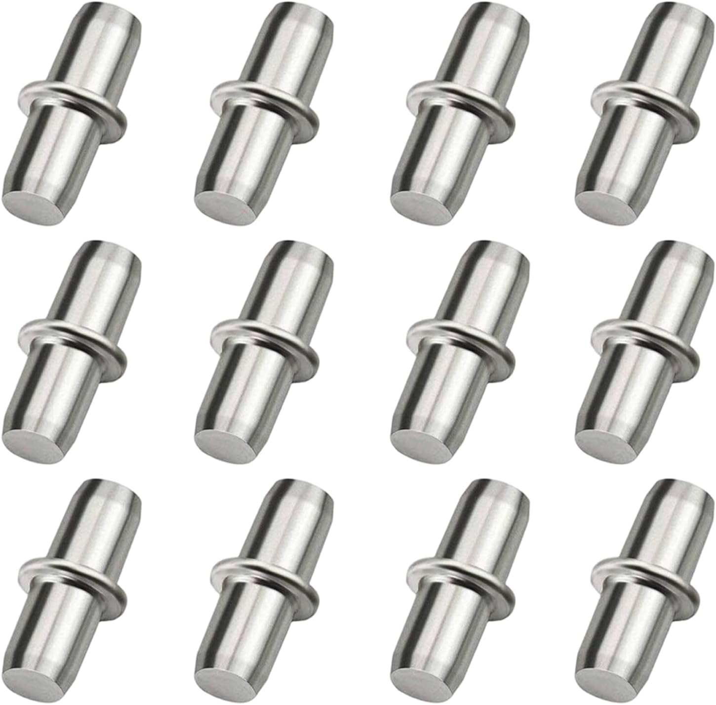 12 Pcs 5mm Shelf Pins 5mm Shelf Support Shelf Support Shelf Support Furniture Cabinet Bookcase Shelf Support 5x16mm