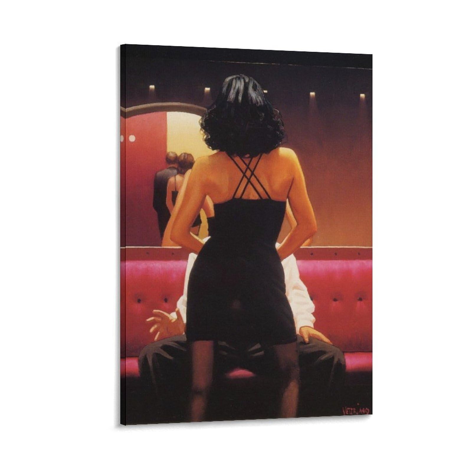 Private Dancer by jack_vettriano Wall Art Prints Poster Picture Print Canvas Poster Wall Paint Art Posters Decor Modern Home Artworks 16x24inch(40x60cm) — image 1