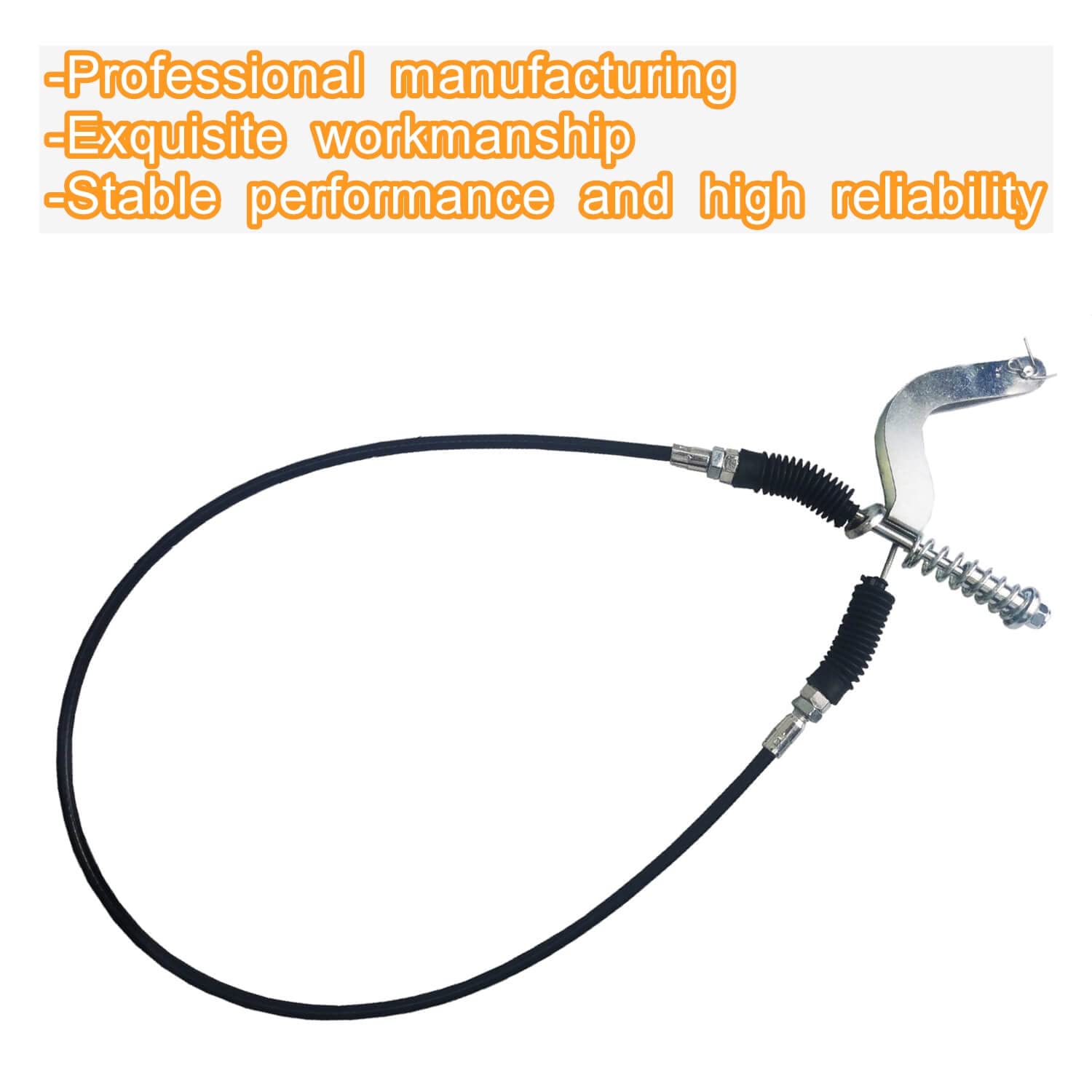 10L0L 40-Inch Forward Reverse Shift Cable For EZGO Gas Golf Carts (1991-2001) - Replaces OEM 25691G01