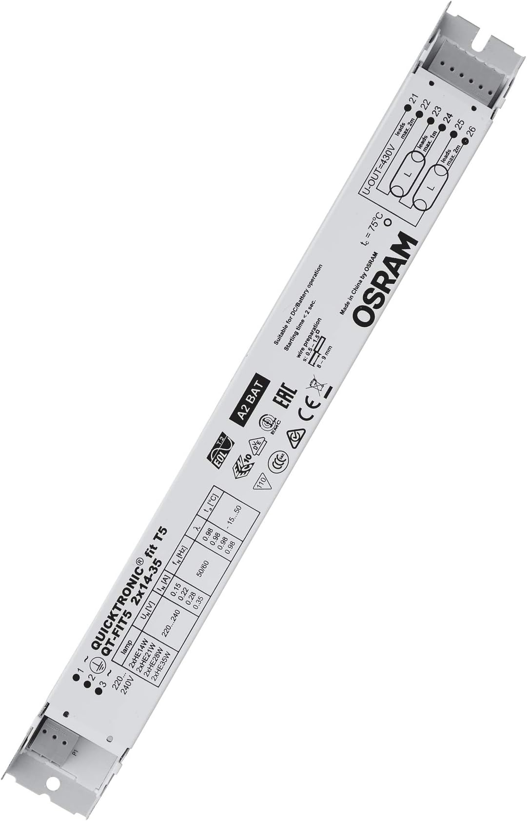 Osram QT-FIT5 2x14-35 Special Lighting
