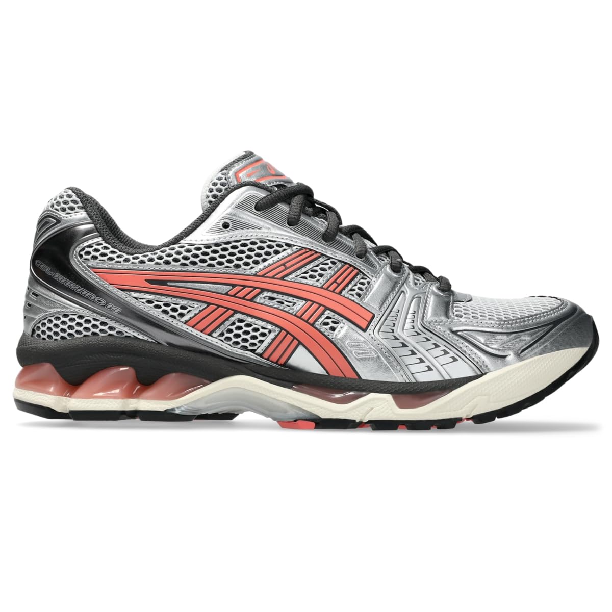 White / Papaya ASICS Gel-Kayano 14