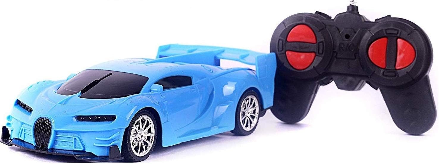 Funkey Remote Control car 4 Function Remote Car can go Forward Backward Left Right Racing Sports Car, Remote car for Kids Multicolor