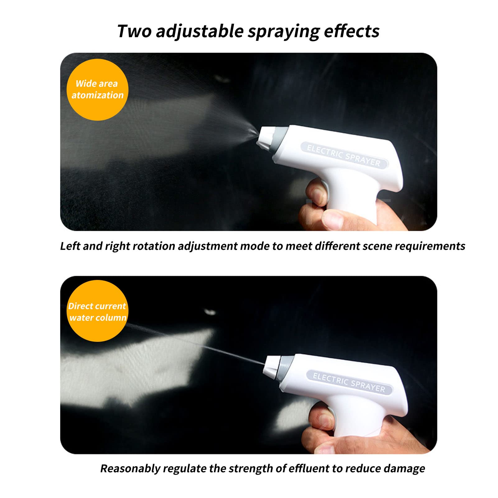 Pump Sprayer, Electric Spray Bottle Garden Pressure Plant Automatic Watering Can for Garden, Fertilizing, Cleanin, Plant Care (1.5l)