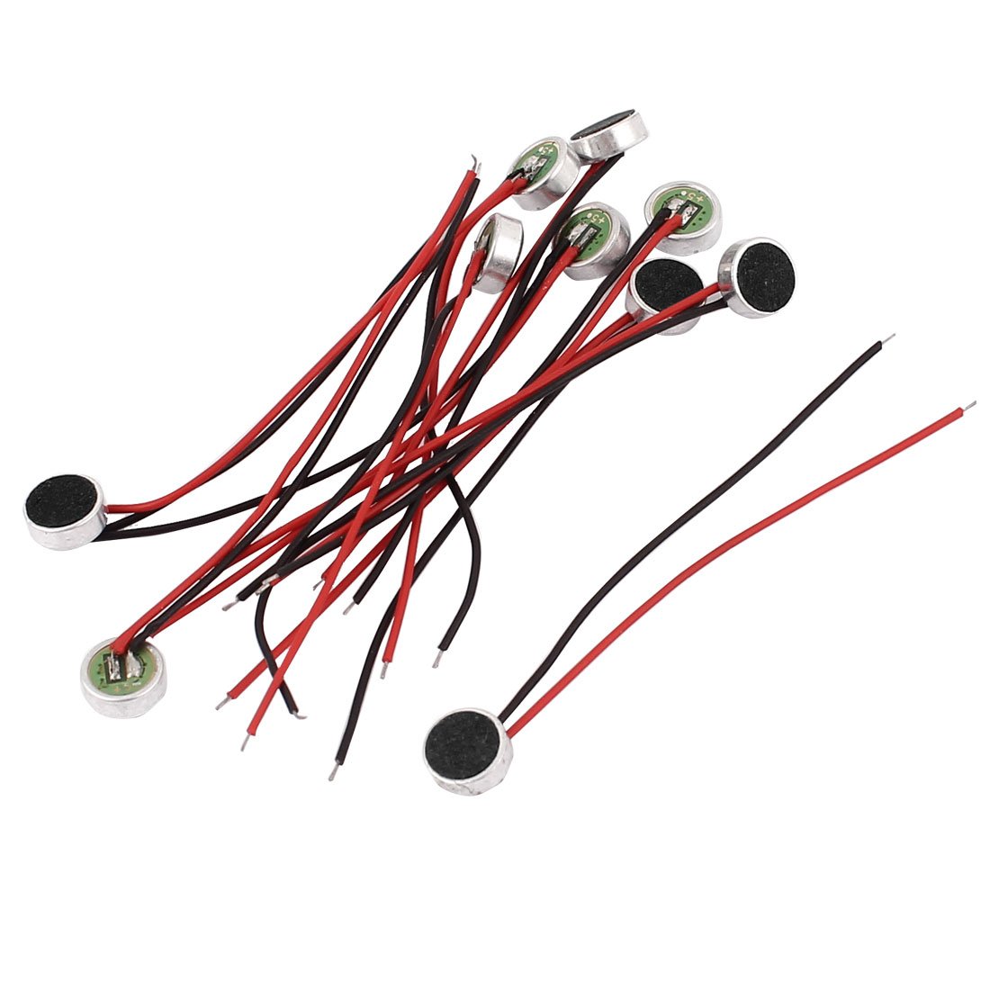Generic 6mm x 3.5mm MIC Capsule Electret Condenser Stereo Microphone 10