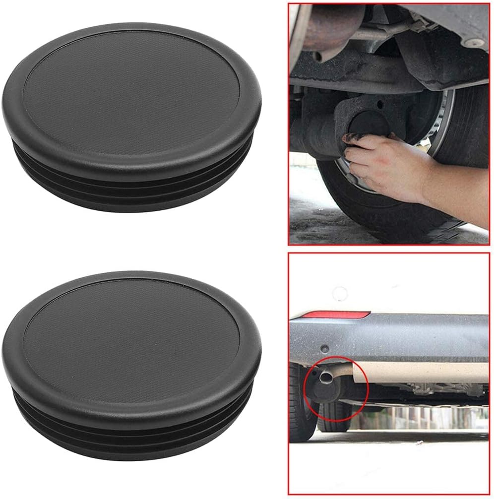 RDBS 6PCS Frame Tube Hole Plugs for 2001-2019 GMC Sierra and Chevrolet Silverado 2500HD Rear Wheel Well and Cab Frame Holes
