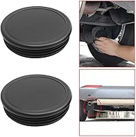 Vista 4 de RDBS 6 tapones para orificios de tubo de marco para GMC Sierra y Chevrolet Silverado 2500HD 2001-2019 para pozo de rueda trasera y agujeros de marco