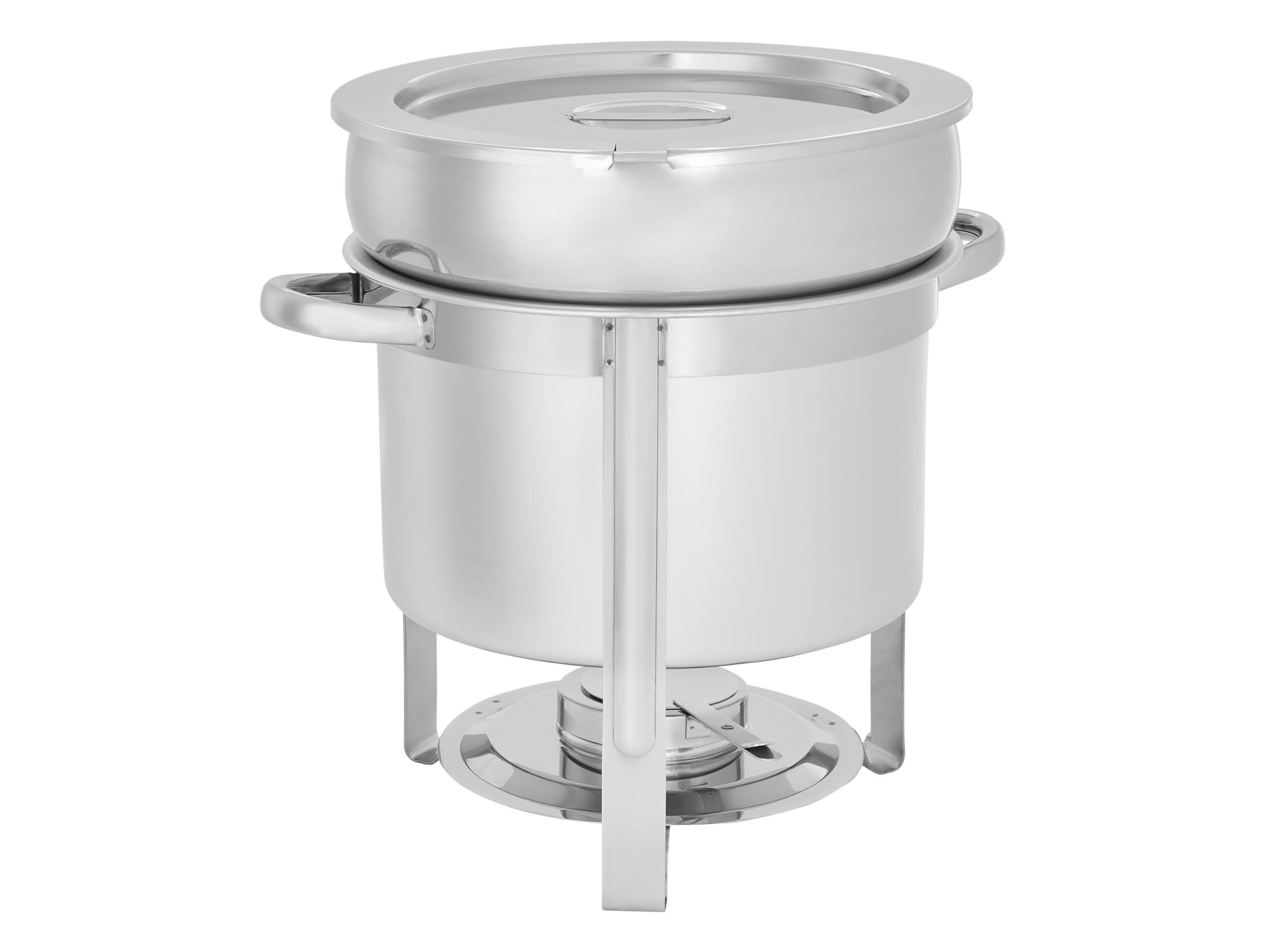 TECHNICA Podgrzewacz do zupy ze stali nierdzewnej 11L – Chafing Dish na bufety i imprezy – Profesjonalny podgrzewacz do żywności – – Podgrzewacz do żywności 36x29x33 cm