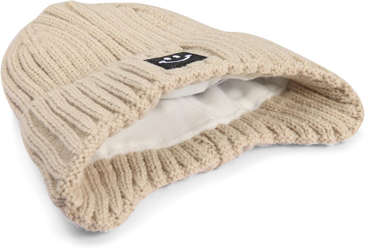 MaxNova Baby Winter Hat Toddler Beanie Hat Earflap Knit Cap for Boys Girls 0-8 Years - Image 3