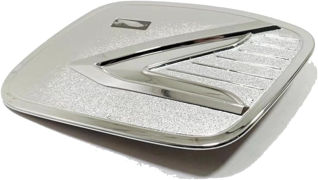 Car Fuel Door Cover Cap for Changan CS75 Plus 2024 2025 2026Accessories,Easy Stick-On Installation, providing a long-lasting, like-new appearance. (silver)