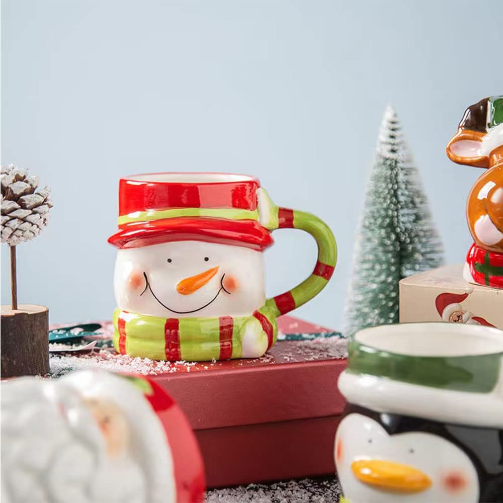 Amazon.co.jp: カップルカップ クリスマスギフトセラミックアニマル