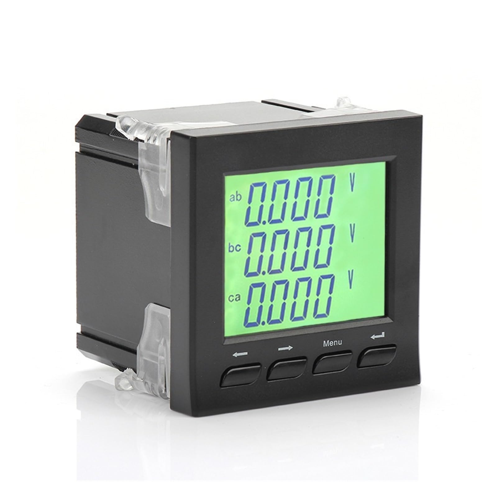 NYWEUKRV Digital Display Multi-Function Meter Three-Phase Ammeter Multi-Function Network Power Meter (Size : 120 * 120)