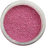 Peso: 2 g (1/16 onzas) PME Colorante en Polvo Lustre Rosa Brillante