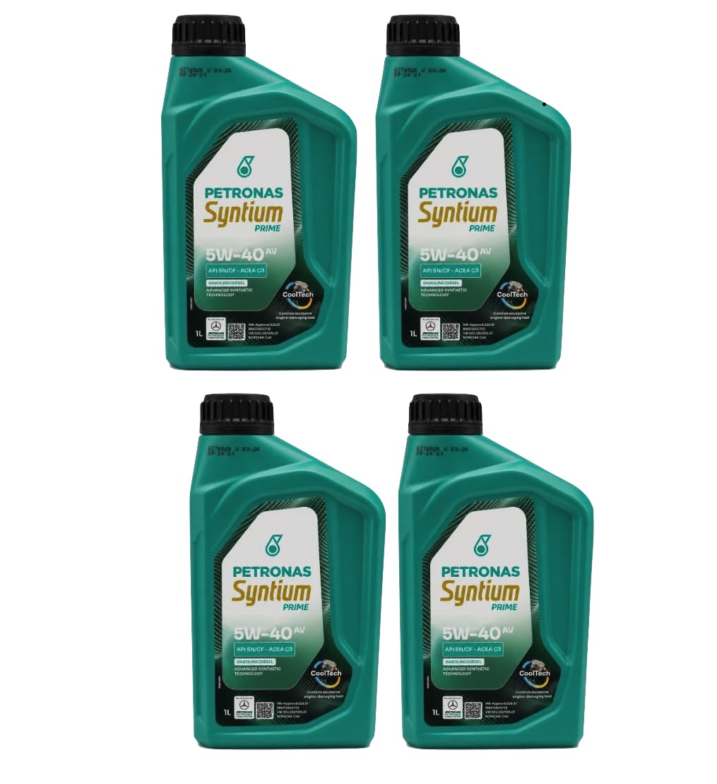 AOQ- KIT TAGLIANDO 3 FILTRI CON 4 LITRI OLIO SYNTIUM 5W40 COMPATIBILE POLO V 1.0 UP 1.0, SE. IBIZA IV SK FABIA 2014>