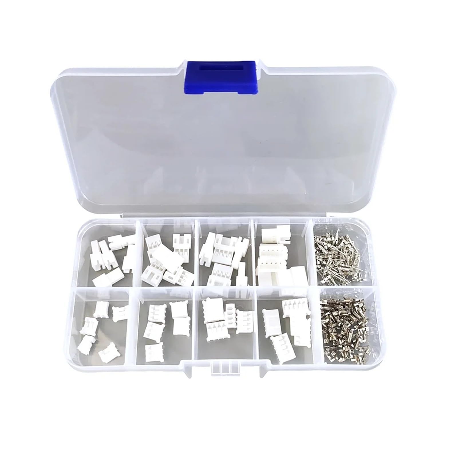 AIRUIXI 180pcs PH Plug Male & Female JST Aerial Docking PH2.0 2p 3p 4p 5 Pin 2.0mm Wire Cable Connector for Battery Charging Cable DIY