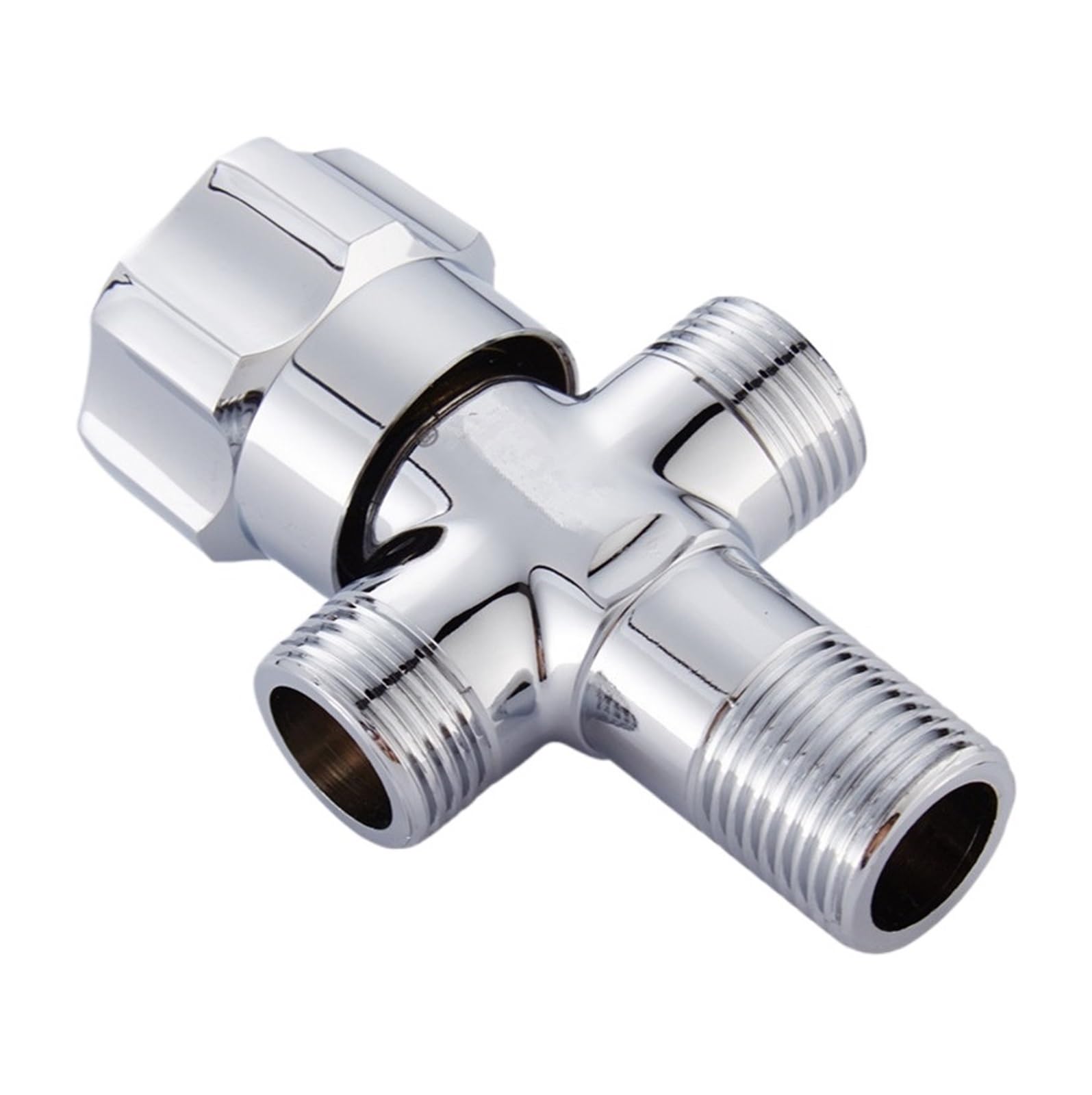 Bnjlsdatwr A Valve， 1 Pack Toilet Filling Ngle Valve Kitchen Bathroom Water Heater Faucet In 2 Out Washing Machine Sink Ccessories(A)(A)