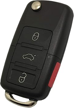 مفتاح فوب حالة تناسب لشركة فولكس فاجن جيتا باسات جولف بيتل أرنب GTI CC EOS استبدال مفتاح شل 4 أزرار دخول بدون مفتاح مفتاح غطاء فوب مفتاح بعيد مع شفرة غير مقطوعة 1