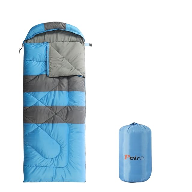 Sleeping Bags Camping Sleeping Bag for Adults 3 Season Warm Cool Weather Lightweight Waterproof Sleeping Bags for Indoor