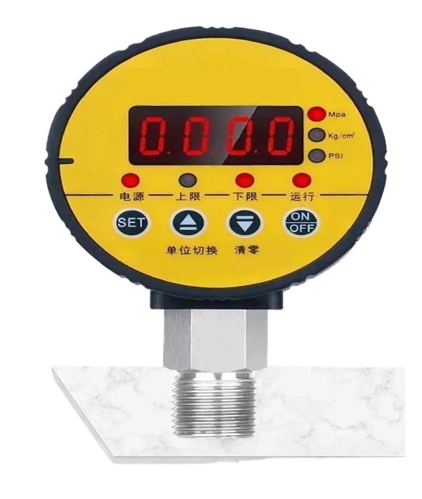 Controlador de interruptor de presión Digital, contacto eléctrico Digital, bomba de agua, tubería, protección contra incendios, positivo