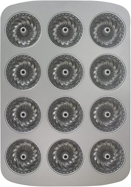 PME Mini Bundt Mould de Carbono No Adherente