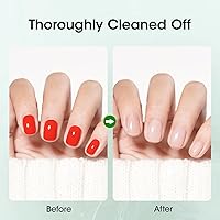Vista 6 de Gellen Removedor de esmalte de uñas, eliminación de esmalte de uñas sin acetona para esmaltes de uñas regulares, removedor de esmalte de uñas