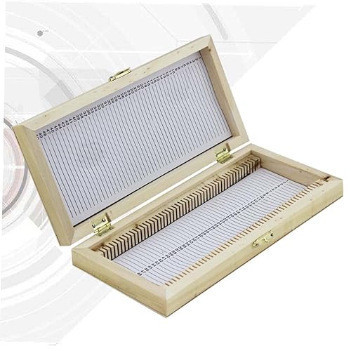Miniatura 4 de Caja de muestras de diapositivas Caso de diapositivas de vidrio Cajas Organizadoras Diapositivas Diapositivas Soporte de diapositivas Microscopio