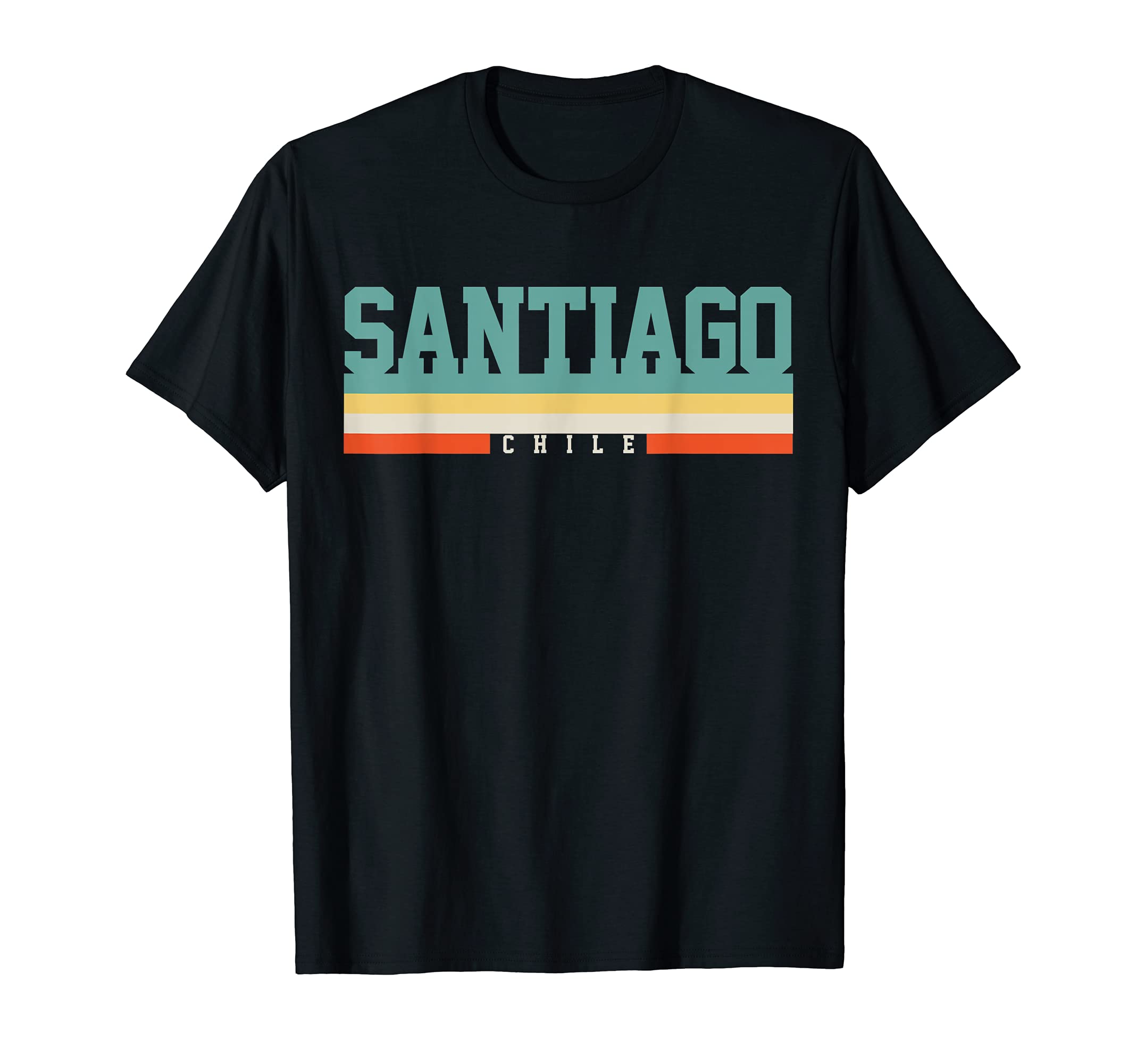 Retro Travel GiftsSantiago Chile T-Shirt