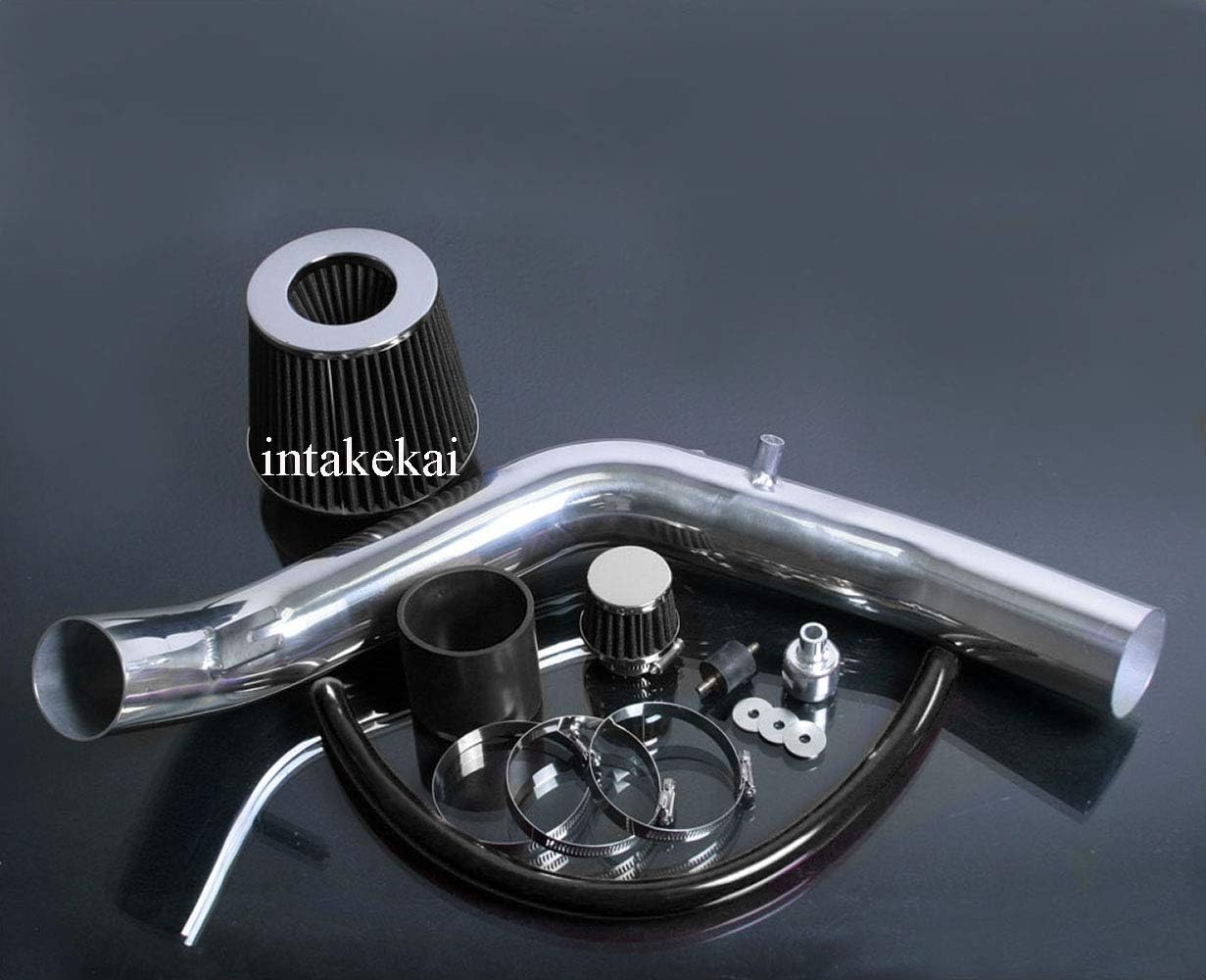 INTAKEKAI Performance Air Intake (Compatible with 1999-2005 Volkswagen Golf GTI Jetta GL GLI GLS 1.8 1.8L MODELS) (BLACK)