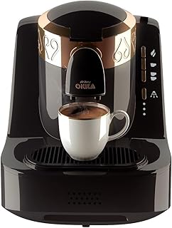 ARZUM OKKA Fully Automatic Turkish Coffee Maker | Pro Brewer with Anti-Spill System