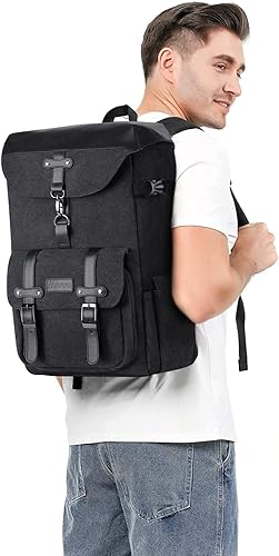 Miniatura 6 de MOSISO Mochila para cámara, DSLR/SLR/SLR/sin espejo, para fotografía vintage, con soporte para trípode y cubierta para lluvia y compartimento para